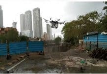 Embassy Services in collaboration BMC launched Aerial Disinfection Drone