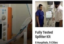 Covid India Campaign and Applied Materials India collaborate to create low-cost ventilator splitters
