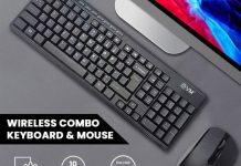 EVM launches Wireless keyboard and mouse combo