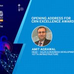 Awards Welcome Address by Amit Agrawal, Head – Sales & Business Development, Yotta Infrastructure | CRN CLS