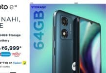 Motorola disrupts the sub 10K segment with their latest “Hatke” launch – moto e13