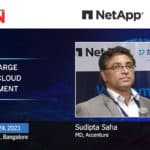 NetApp – Tech Data | Sudipta Saha, MD, Accenture