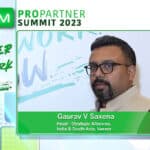 Gaurav V Saxena, Head – Strategic Alliances, India & South Asia, Veeam