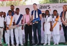 AWS helps renovate residential school, and plans to develop 50 farm ponds to help the local community in Shabad, Telangana with rainwater harvesting