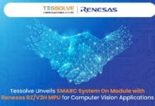 Tessolve unveils SMARC system on module with Renesas RZ/V2H MPU for Industrial, Robotics & Transportation markets