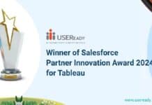 USEReady Wins 2024 Salesforce Partner Innovation Award for Tableau Excellence