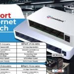 Consistent Introduces High-Performance Ethernet Switches with GIGA and Standard Variants