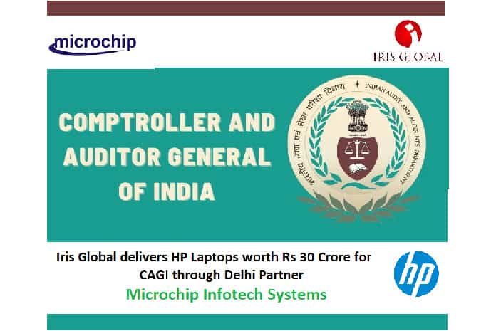 Iris Global delivers 3,800 HP laptops worth Rs 30 Crore for CAGI through Delhi Partner – Microchip Infotech Systems